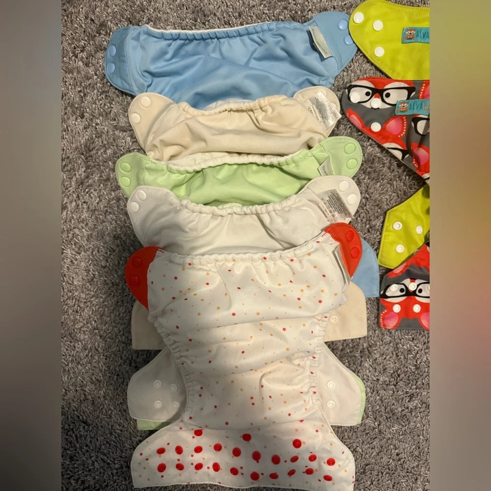 Bumgenius & Alva Baby Cloth Diapers